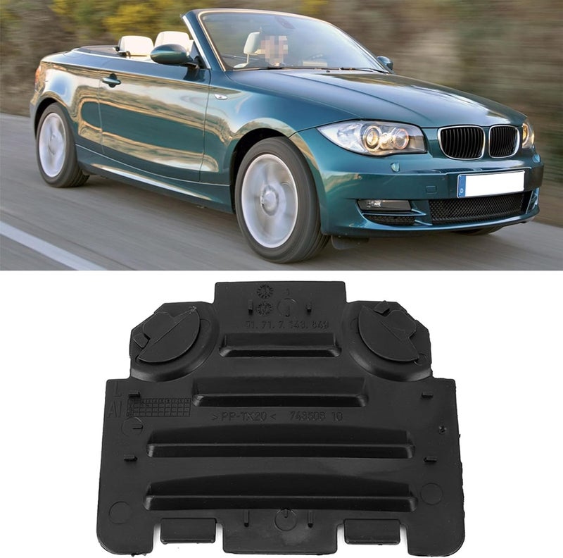 Suuonee Passenger Vent Access Headlight Cover 51717143849 Compatible with E82 E88 E90 E91 M3 325i 330i 328i Durable Polypropylene Construction Direct OE Replacement - Image 2