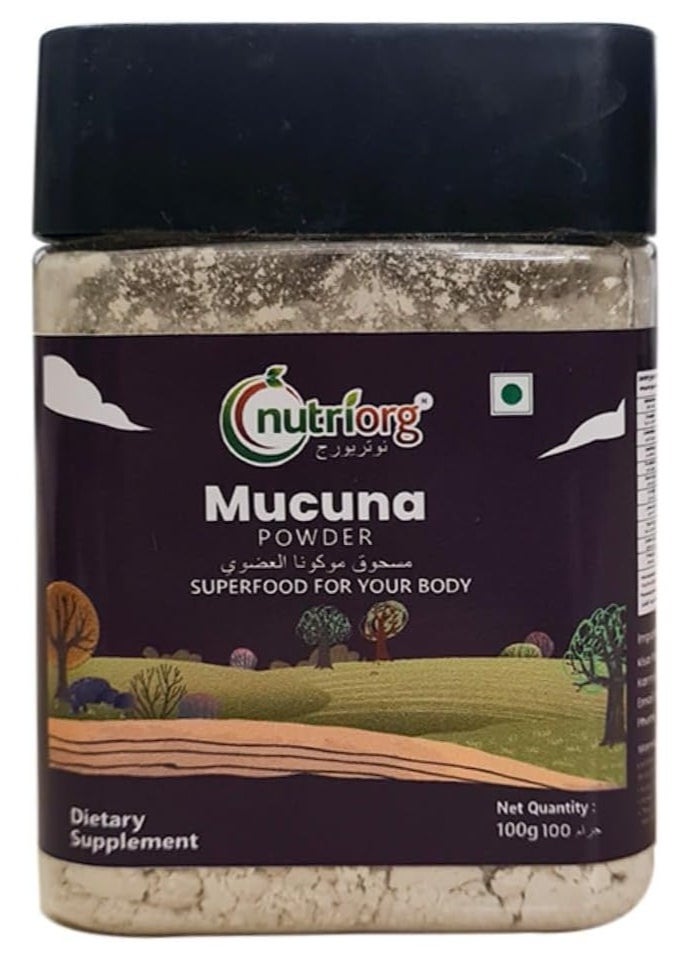 nutriorg Nutriorg Mucuna Powder 100gm  - Image 2