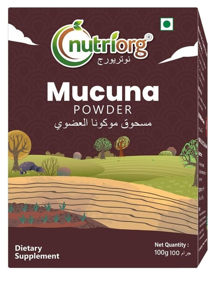 nutriorg Nutriorg Mucuna Powder 100gm  - Image 1
