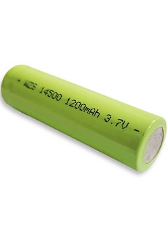 Battery 1pc 3.7V AA Green 1200MAH