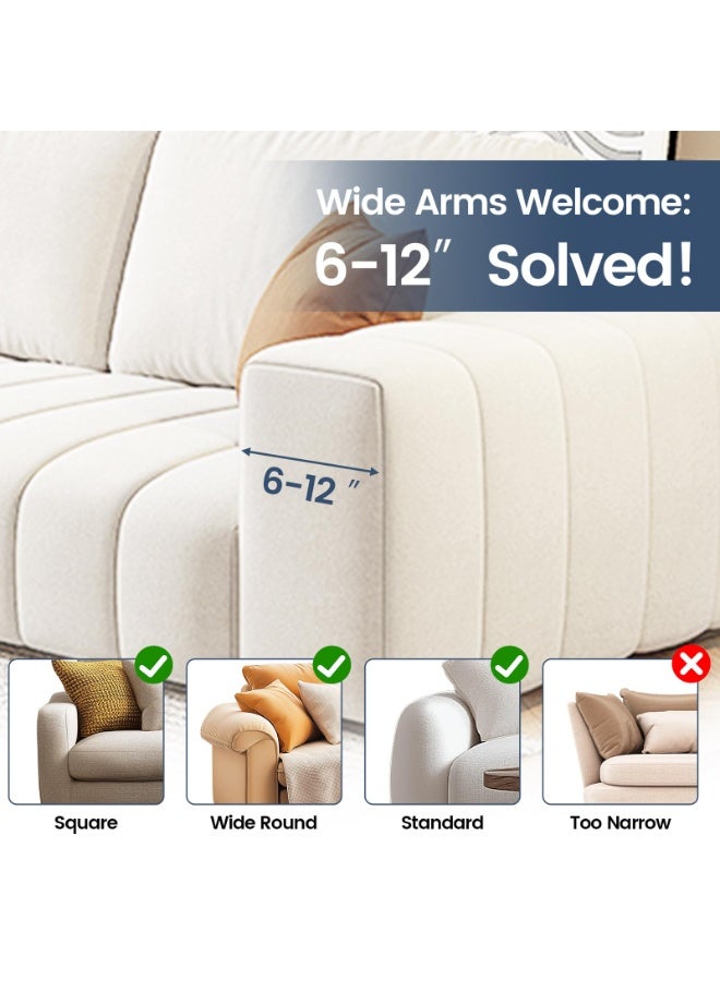 كيلا صينية حامل أكواب للأريكة، منظم مسند ذراع للأريكة من السيليكون مع جيوب جانبية متعددة لتخزين أجهزة التحكم عن بعد والهاتف المحمول والكمبيوتر اللوحي أو الوجبات الخفيفة، حامل أكواب للأريكة مضاد للانسكاب ومضاد للانزلاق (أزرق) - Image 5