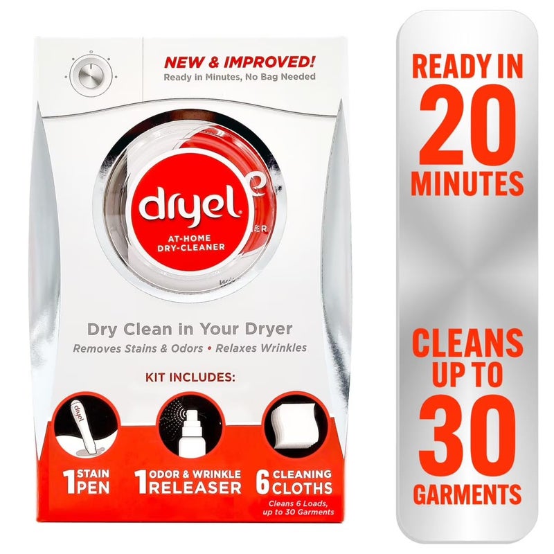 Dryel At-Home Dry Cleaning Starter Kit , Breeze Clean Scent 1 kit - Image 1