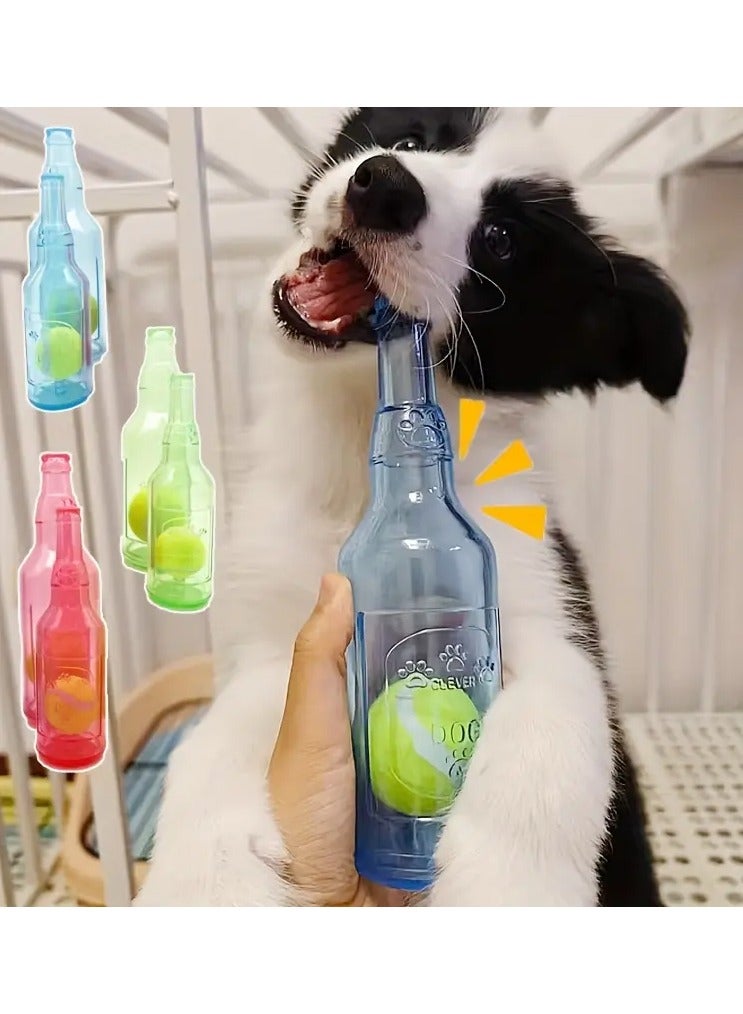 Goolsky 1pc Durable Dog Toy, Thermoplastic Rubber Chew Toy, Solid Pattern, Teeth Cleaning, Non-Battery, Medium Breed Recommended, Interactive Pet Play with Sound Feature - Image 5