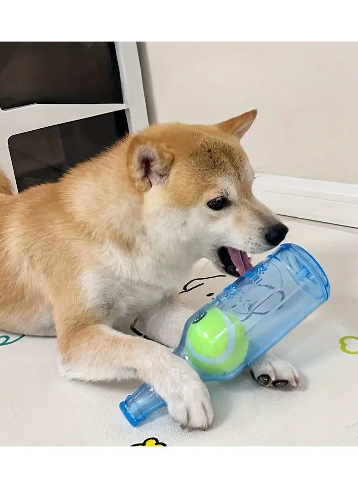 Goolsky 1pc Durable Dog Toy, Thermoplastic Rubber Chew Toy, Solid Pattern, Teeth Cleaning, Non-Battery, Medium Breed Recommended, Interactive Pet Play with Sound Feature - Image 3