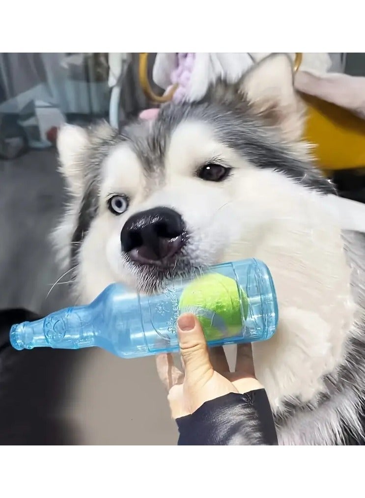 Goolsky 1pc Durable Dog Toy, Thermoplastic Rubber Chew Toy, Solid Pattern, Teeth Cleaning, Non-Battery, Medium Breed Recommended, Interactive Pet Play with Sound Feature - Image 4