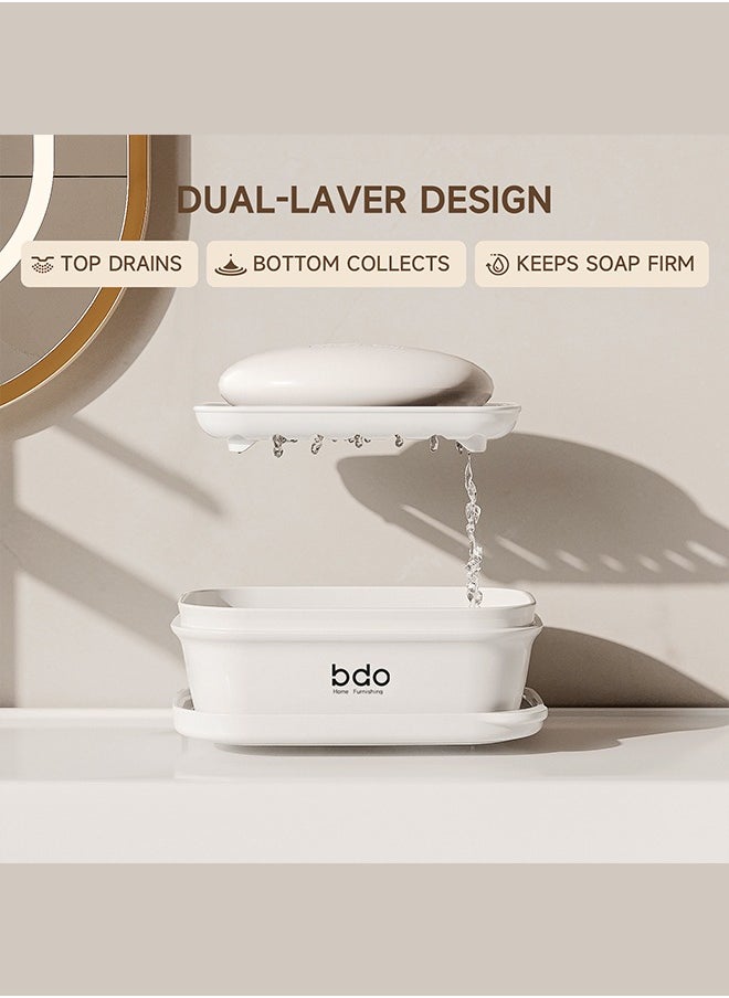 bdo - BDO Travel Soap Case, 100% Leakproof Soap Box with Lid, Bar Soap Holder for Traveling, Portable Soap Container for Gym, School, Camping - Image 1