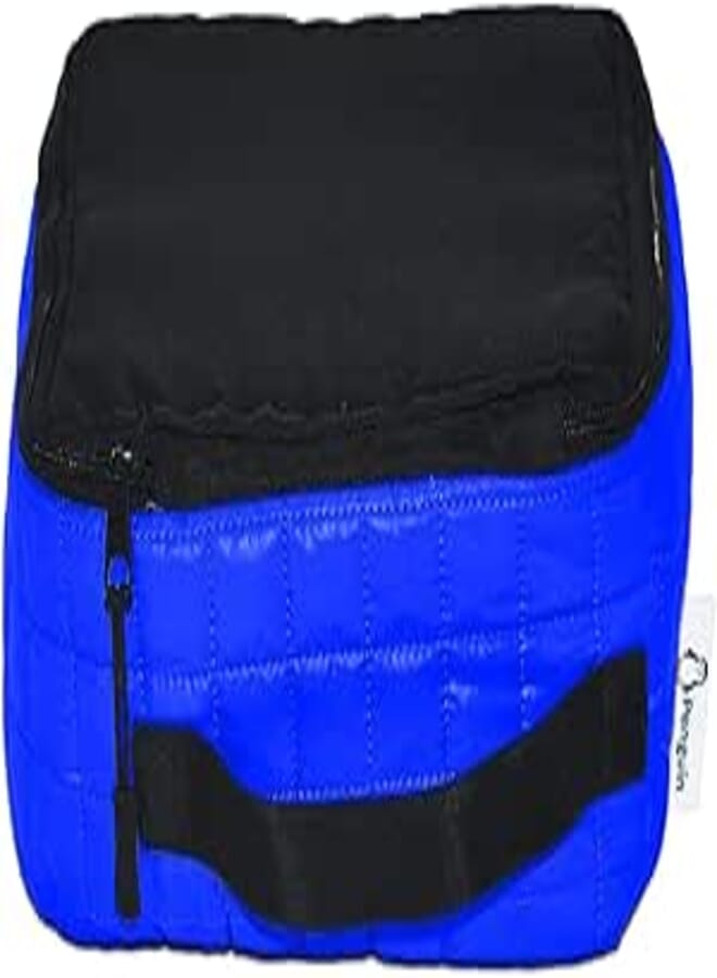 Penguin lunch box - blue -