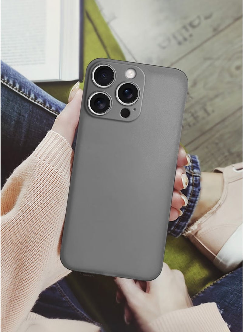 ( لجهاز آيفون 16 برو ماكس ) غلاف كفر سلسلة إير سكين غلاف خلفي متين وقوي ورقيق لحماية من السقوط شفاف - Image 5