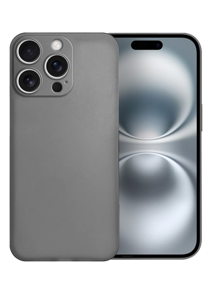 ( لجهاز آيفون 16 برو ماكس ) غلاف كفر سلسلة إير سكين غلاف خلفي متين وقوي ورقيق لحماية من السقوط شفاف - Image 1