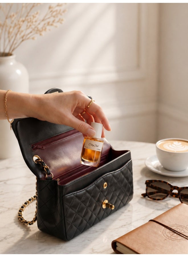 citysnt Mini perfume set for women, 5 pieces, 15 ml each (John Bud - Million Gold - Vanilla Powder - Libre Couture - Matennoir). A luxurious perfume set for women. - Image 3