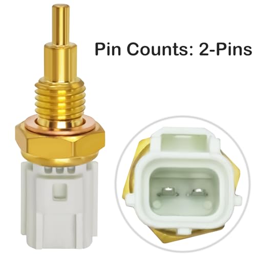 Formiden 89422-33030 Coolant Temperature Sensor with Connector Harness Pigtail for Lexus ES350/ES300h/Toyota 4Runner/RAV4/Sequoia/Sienna/Tacoma - Replaces 8942206010, TX109, 89422-33030 and More - Image 2