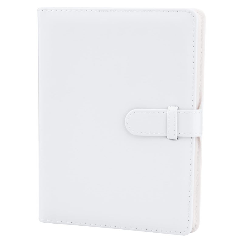 Hapeper 128 Pockets Photo Album Compatible with Fujifilm Instax Mini 12 11 9 8 90 70 40 Instant Camera Films and 2x3 Inch Photo Paper (White)