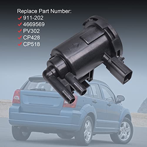 DICMIC Vapor Canister Solenoid Purge Valve Compatible with 2003-2006 Dodge Ram 1500 2500 3500 Grand Caravan Chrysler Town & Country Replace# 911-202, 4669569 - Image 5