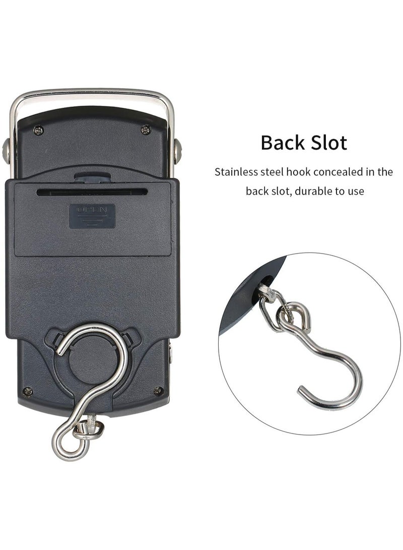 Raxoom Portable Luggage Scale, 50kg Electronic Digital Suitcase Travel Bag Hanging Weighing Scale, Luggage Scale with Automatic Reading. - Image 2