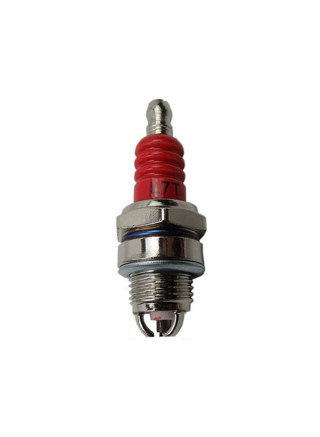 3-Sided Pole Spark Plug L7T 2 Stroke Electrode Gasoline Chainsaw Brush Cutter  - Image 1