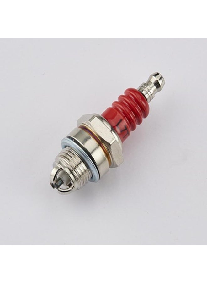 3-Sided Pole Spark Plug L7T 2 Stroke Electrode Gasoline Chainsaw Brush Cutter  - Image 2