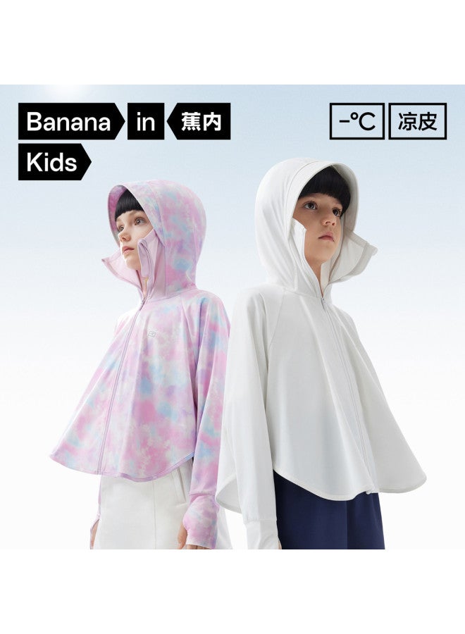 Bananain Xiaoliangpi 301uvp Kids Sun Protection Jacket - Boys & Girls Quick-dry Cape Sunscreen Outerwear For Summer Children's Clothing - Image 3