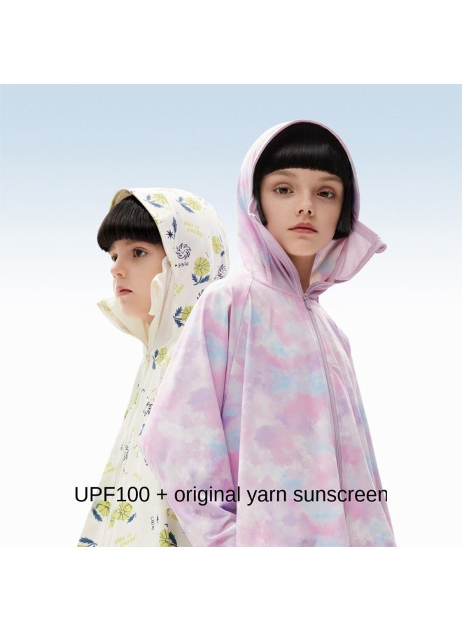 Bananain Xiaoliangpi 301uvp Kids Sun Protection Jacket - Boys & Girls Quick-dry Cape Sunscreen Outerwear For Summer Children's Clothing - Image 5