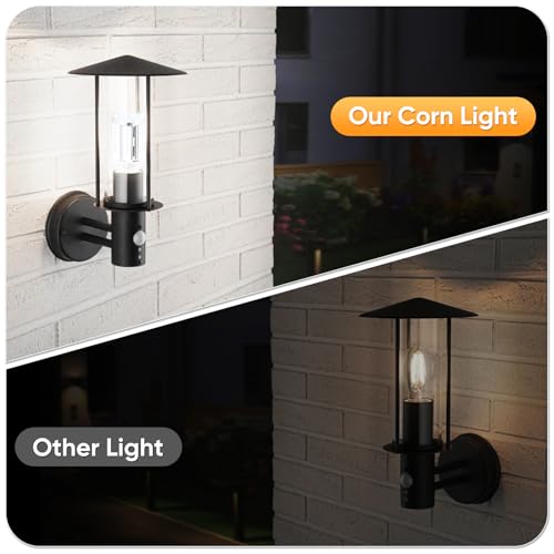 XYCN 6 Pack 54W Corn LED Light Bulb,(480 Watt Equivalent) Fanless E26/E27 Medium Base LED Cob Lamp 5000K Daylight 6,800LM for Outdoor Indoor Garage Warehouse Factory Workshop Street Backyard - Image 5