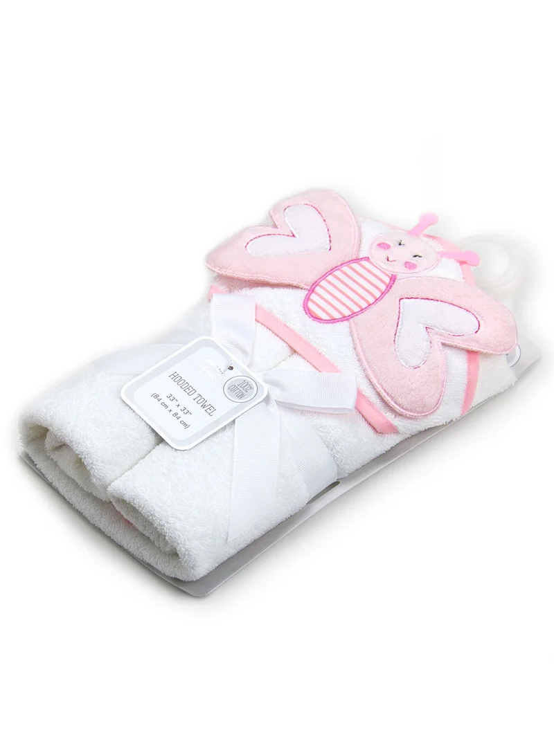 IKKXA 3-D Hooded Towel Butterfly IT3364