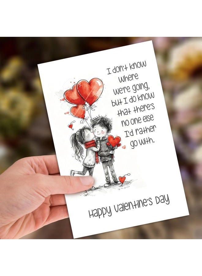 HEJOYN Valentines Day Card, Valentines Day Cards Gifts for Him Her, Valentine's Day Card for Husband Boyfriend Wife Grilfriend - Image 4