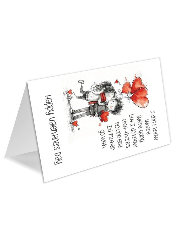 HEJOYN Valentines Day Card, Valentines Day Cards Gifts for Him Her, Valentine's Day Card for Husband Boyfriend Wife Grilfriend - Image 5