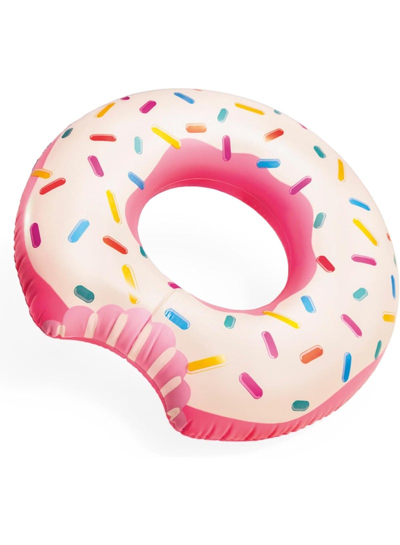 Meetion 1pc Inflatable Pool Floats Swim Circle, Donut Swim Tube Rings, Pool Tubes Raft, Pool Floaties Toys, Inflatable Swim Ring Float for Pool Party for Kids and Adults, 42" - Image 4