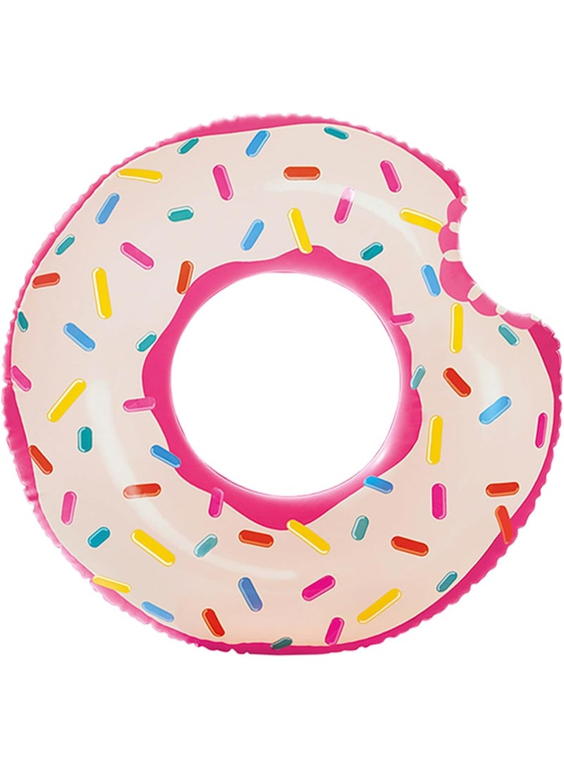 Meetion 1pc Inflatable Pool Floats Swim Circle, Donut Swim Tube Rings, Pool Tubes Raft, Pool Floaties Toys, Inflatable Swim Ring Float for Pool Party for Kids and Adults, 42" - Image 1