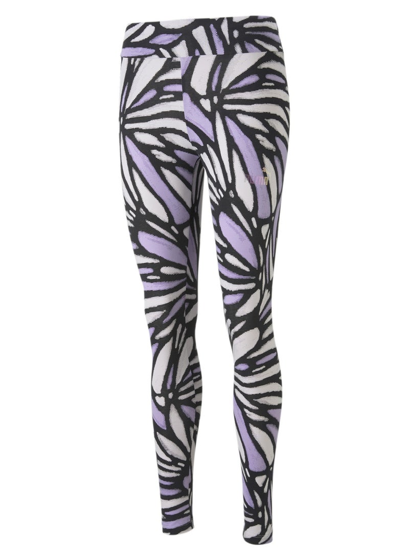 PUMA - ESS+ NOVA SHINE Womens Printed Leggings - Image 1