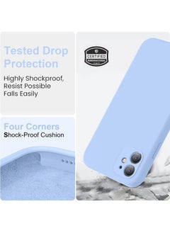Color Fans Case for Apple iPhone 11 6.1 inch Silicone Cover Soft Sky Blue  - Image 2