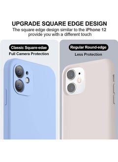 Color Fans Case for Apple iPhone 11 6.1 inch Silicone Cover Soft Sky Blue  - Image 4