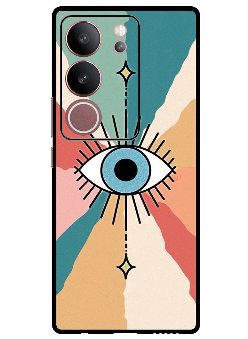 Theodor Protective Case Anti Scratch Shock Proof Bumper Cover For Vivo V29 - V29 Pro Evil Eye 1 - Image 1