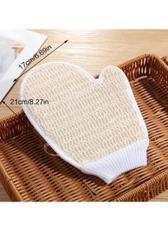 ORiTi Exfoliating Loofah Body & Face Glove Spa Mitt Cleans And Exfoliates Your Skin In Shower Or Bath Super-Soft Skin Facials  - Image 3