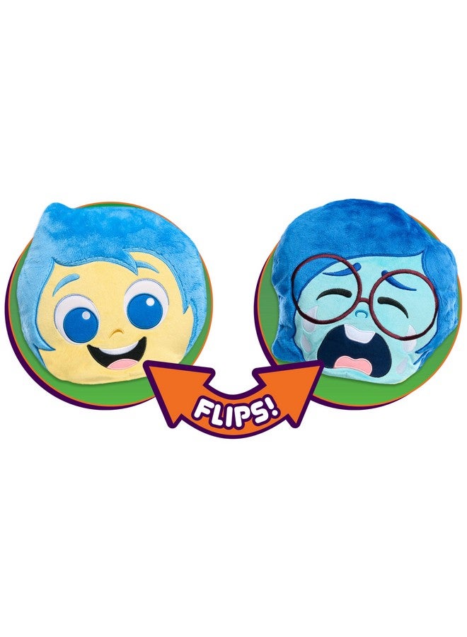 Just Play Inside Out 2 Flip-A-Mood Reversible Plush Joy/Sad, Kids Toys for Ages 3 Up by Just Play - Image 5