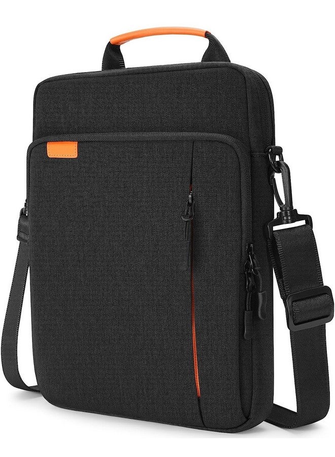 ProElite Polyster Tablet Sleeve Bag 13.3 inch for Samsung Galaxy Tab S9 FE+/S7/S8 Plus/S9 Plus/S7 FE 12.4", Apple iPad Pro 12.9", MacBook Air/Pro Retina, Microsoft Surface Pro 4/5/6/7/8/9, Black - Image 1