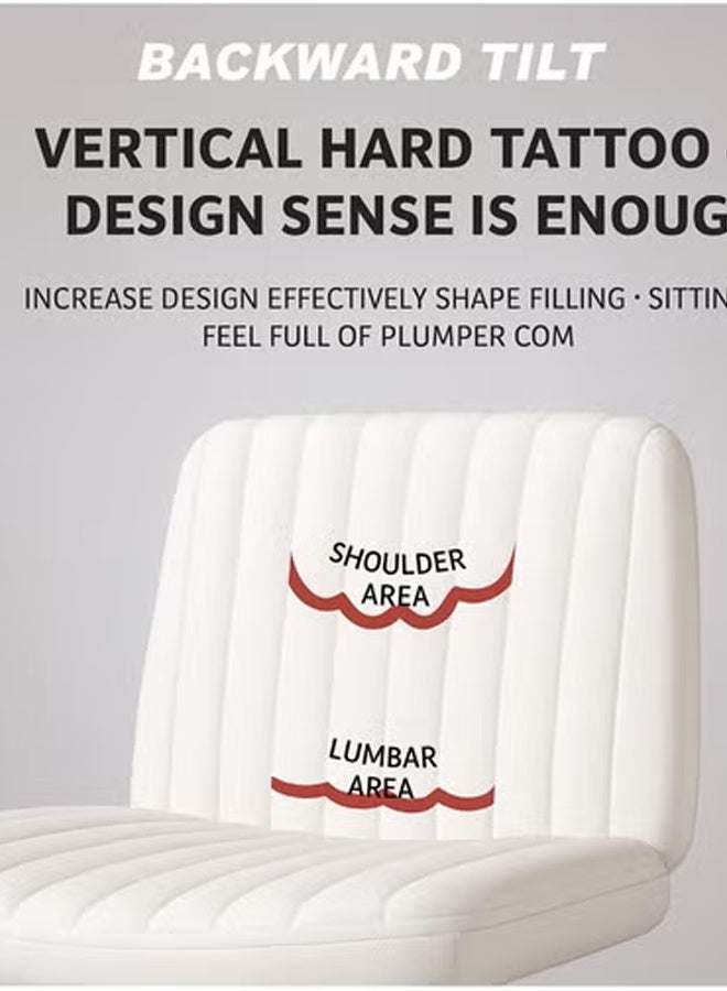 كيكي Ergonomic Legged Office Chair Armless Home Office Chair for Desk - Image 5