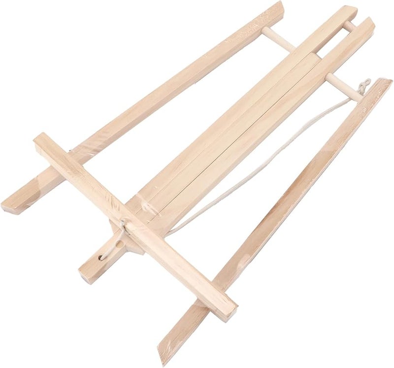 حامل خشبي محمول خفيف الوزن مضغوط لطاولة قياس M 40 سم للمعارض الفنية ومشاريع DIY - Image 5