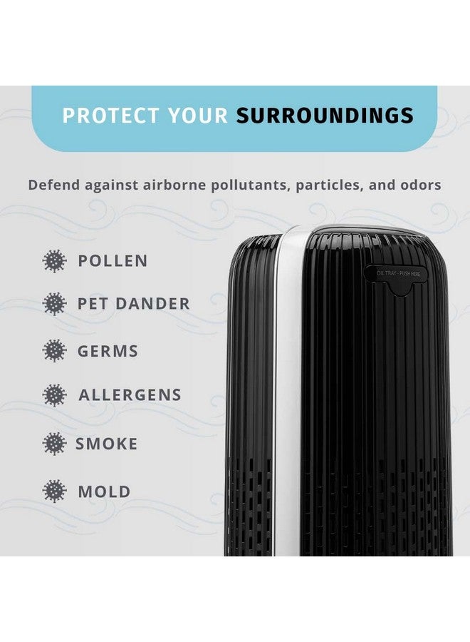 HoMedics Homedics TotalClean 360-Degree HEPA-Type Air Purifier Filter Replacement, Works with Homedics AP-T10-BK and AP-T10-WT Air Purifiers, Captures Microscopic Airborne Particles  - Image 3