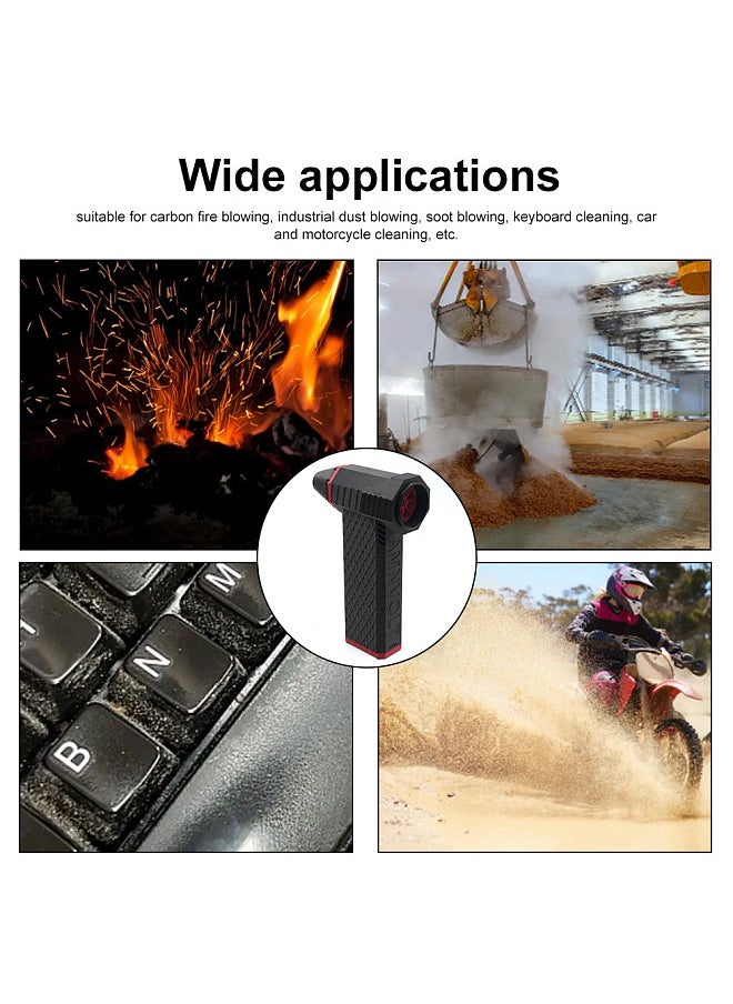 Generic - Brushless Motor Jet Fan Silent High Power 110,000RPM Turbofan Dust Blower Compressed Air Duster Keyboard Cleaning Tool Type-C Interface - Image 1