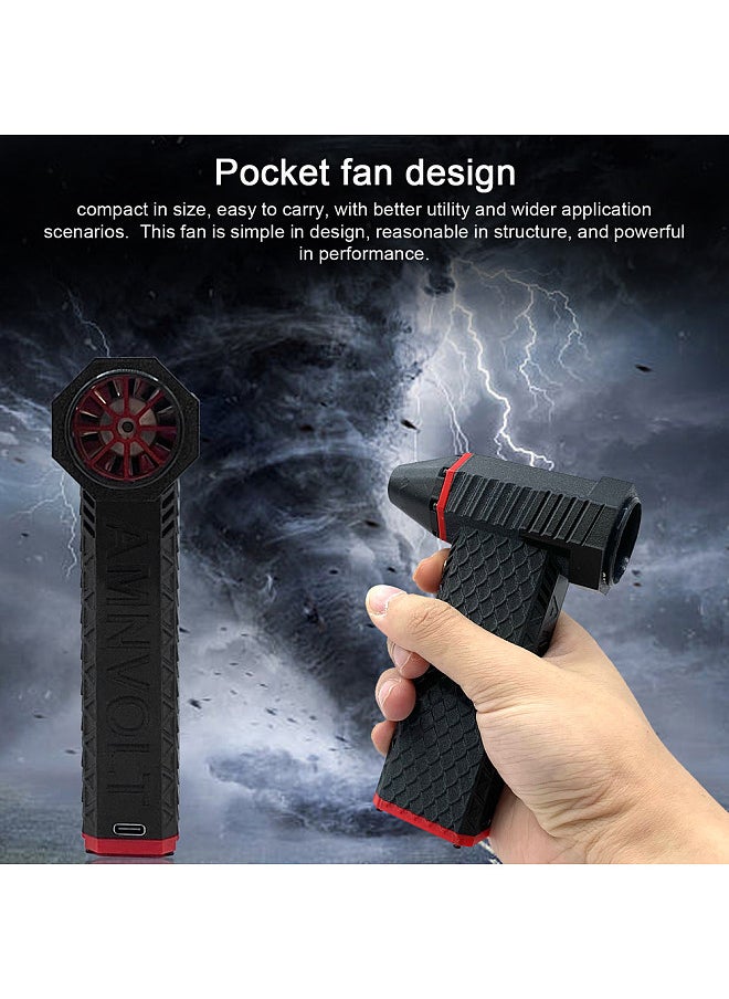 Generic - Brushless Motor Jet Fan Silent High Power 110,000RPM Turbofan Dust Blower Compressed Air Duster Keyboard Cleaning Tool Type-C Interface - Image 1