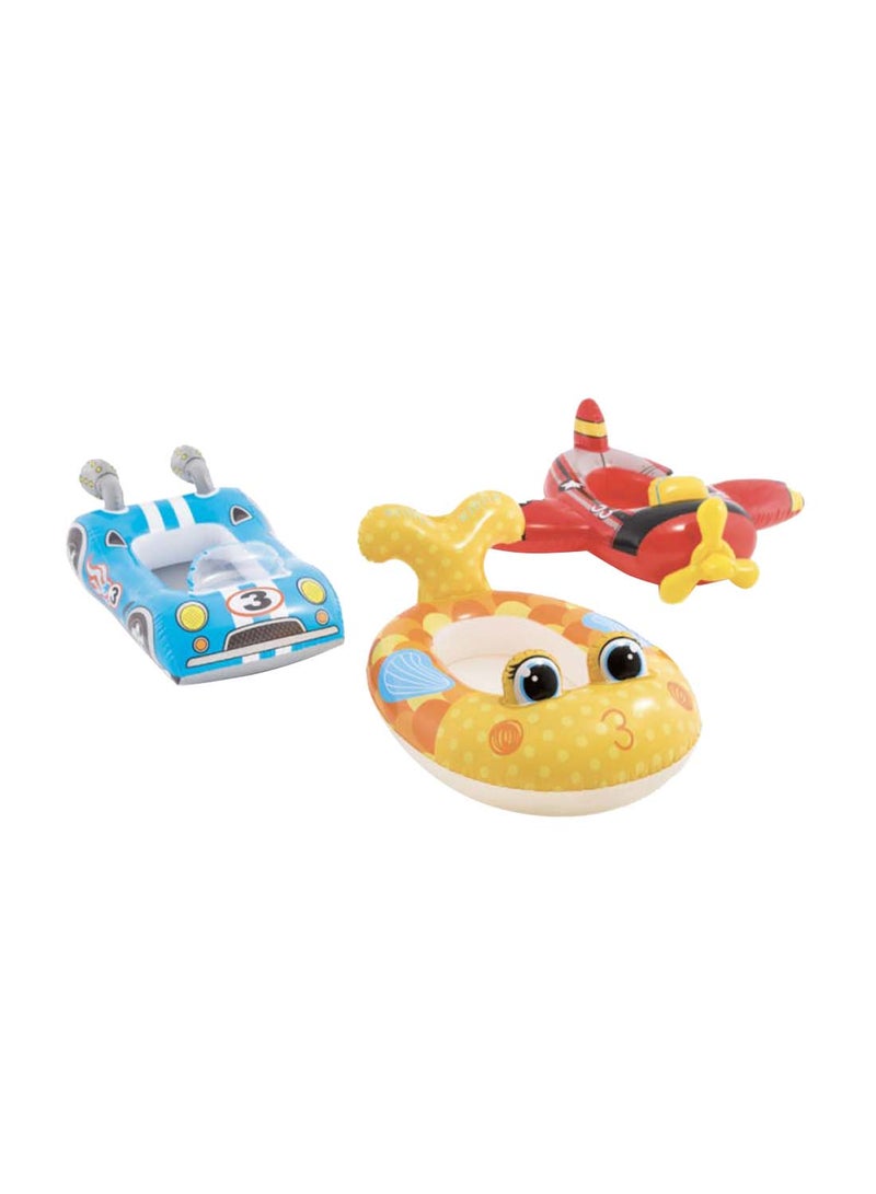 INTEX Inflatable Pool Cruiser Boat - Assorted - Image 1