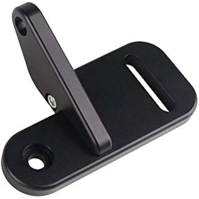 HOZAN APillar Led Pod Light Mount Bracket Car Pillar Windshield Hinge Holder Accessories Compatible With Jl Jlu Sahara Rubicon Sport 20182020 Offroad Led Fog Driving Work Light Black - Image 5