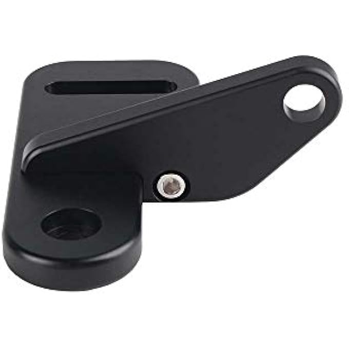 HOZAN APillar Led Pod Light Mount Bracket Car Pillar Windshield Hinge Holder Accessories Compatible With Jl Jlu Sahara Rubicon Sport 20182020 Offroad Led Fog Driving Work Light Black - Image 4