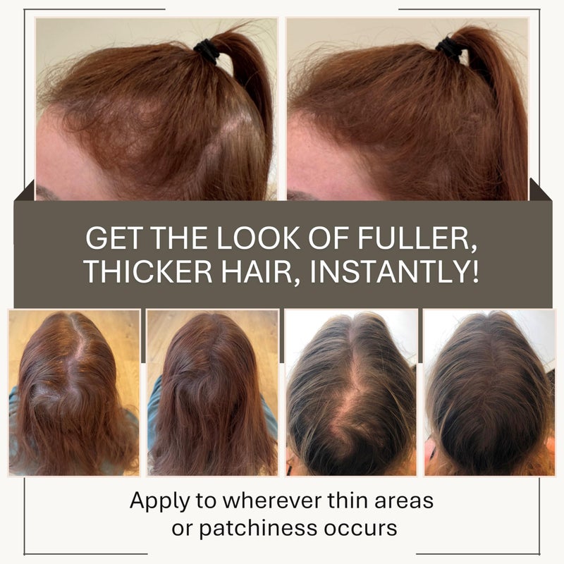 Joan Rivers Beauty Joan Rivers Great Hair Day Root Touch Up Powder â€“ Fill-in Powder for Thicker, Fuller Looking Hair (Brunette) - Image 3