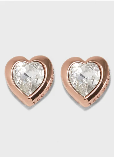 Ted Baker Han Crystal Heart Earrings