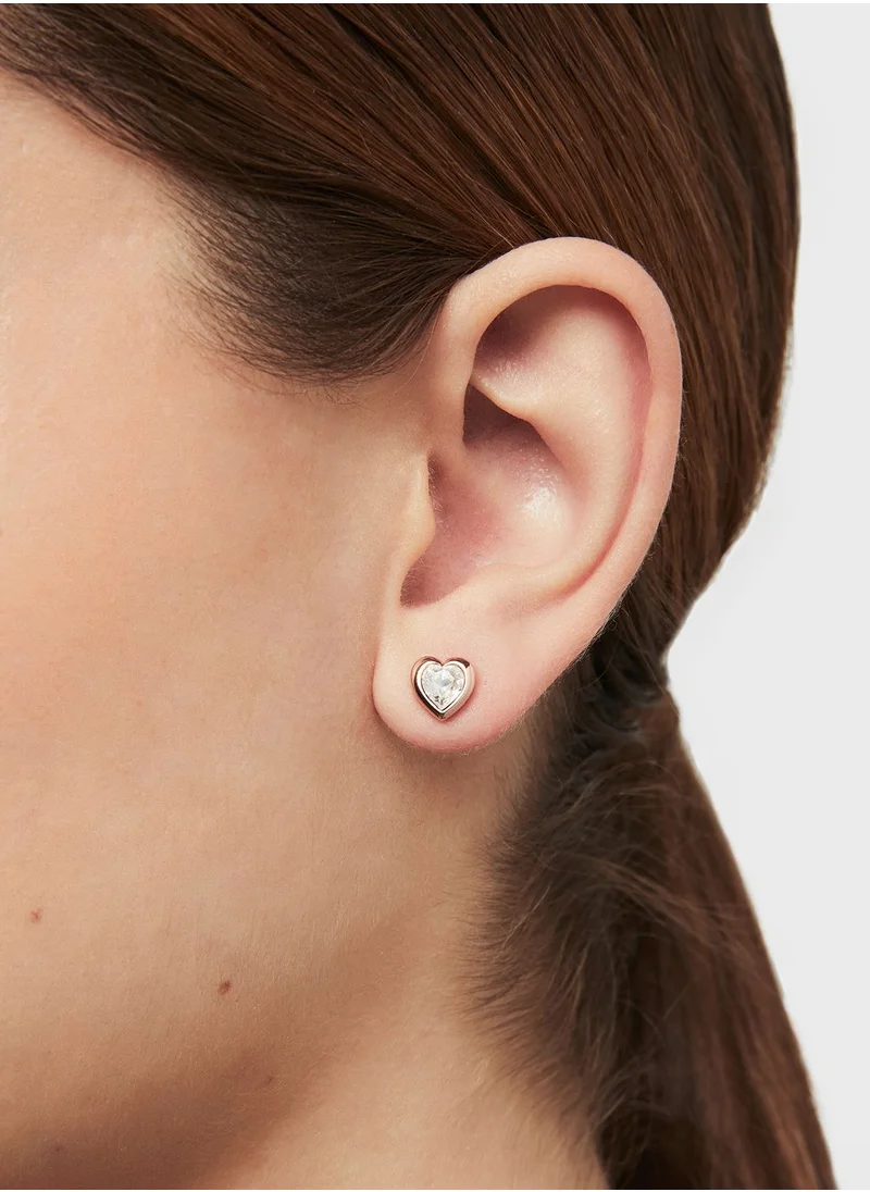 Ted Baker Han Crystal Heart Earrings