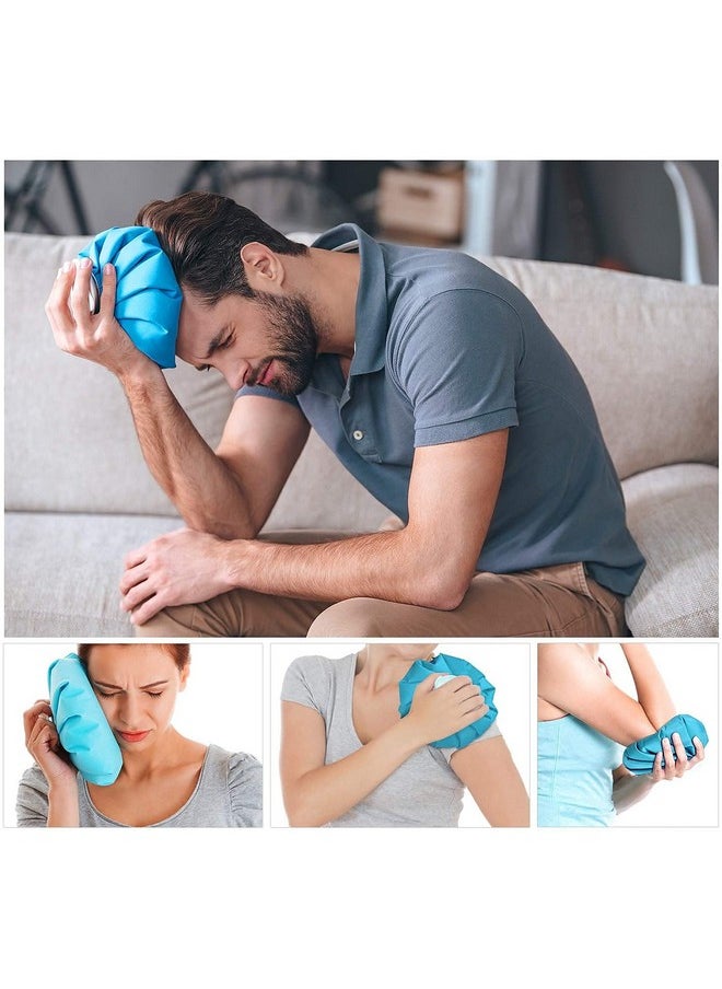 STOLENBAND ® Hot And Cold Pain Relief Reusable Hot Water And Ice Bag For Injuries & Pain Relief Hot Water Bag Ice Bag For Pain Relief Cold Ice Pack Hot Bags For Pain Relief Water Hot Packs For Pain Relief Hot Water Bag For Pain Relief Hot Water Bag For Pain Ice Pack Bag Ice Bags (Multi Color) (Ice Bag "9 Inch") (Pack Of 1)  - Image 2
