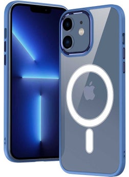 FUJİMAX FUJIMAX Apple iPhone 12 Case with Wireless Charging Fujimax Chrome Magsafe Silicone Cover  - Image 5