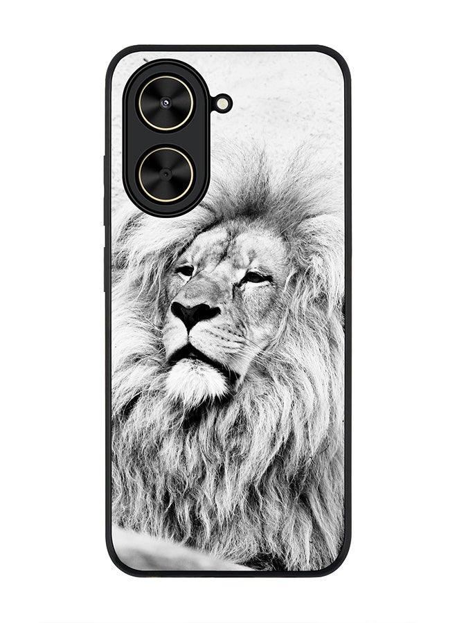 Stylizedd For Xiaomi Poco C71 / Redmi A5 4G Case,Slim fit Camera Protection, Shockproof Thin Phone cover  - Wise Lion