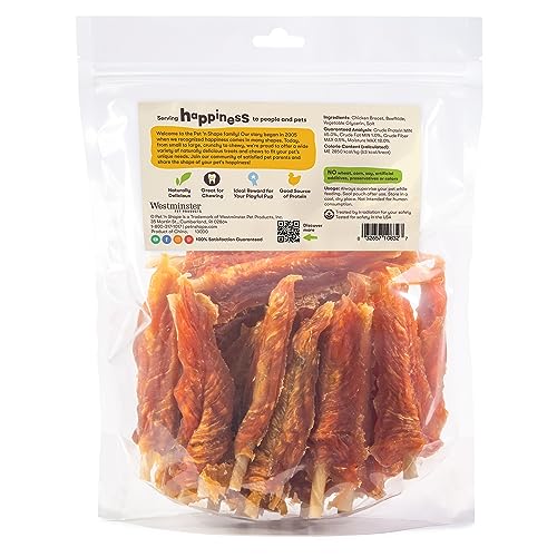 Pet 'n Shape Chik 'n Skewers – Chicken Wrapped Rawhide Dog Chew - Image 2